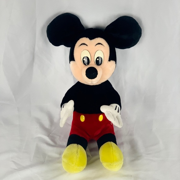 Vintage Disney Mickey Mouse Plushie - 20" () - Picture 2 of 6
